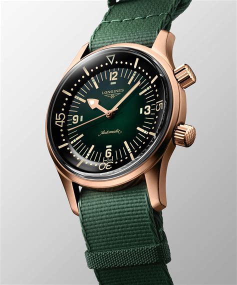 longines legend diver 39mm bronze